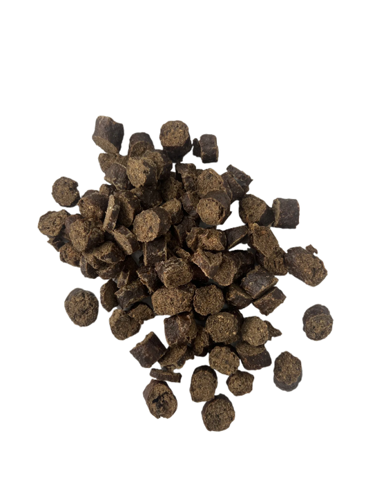 Gourmet Black pudding pieces £3.00 per 100 grams